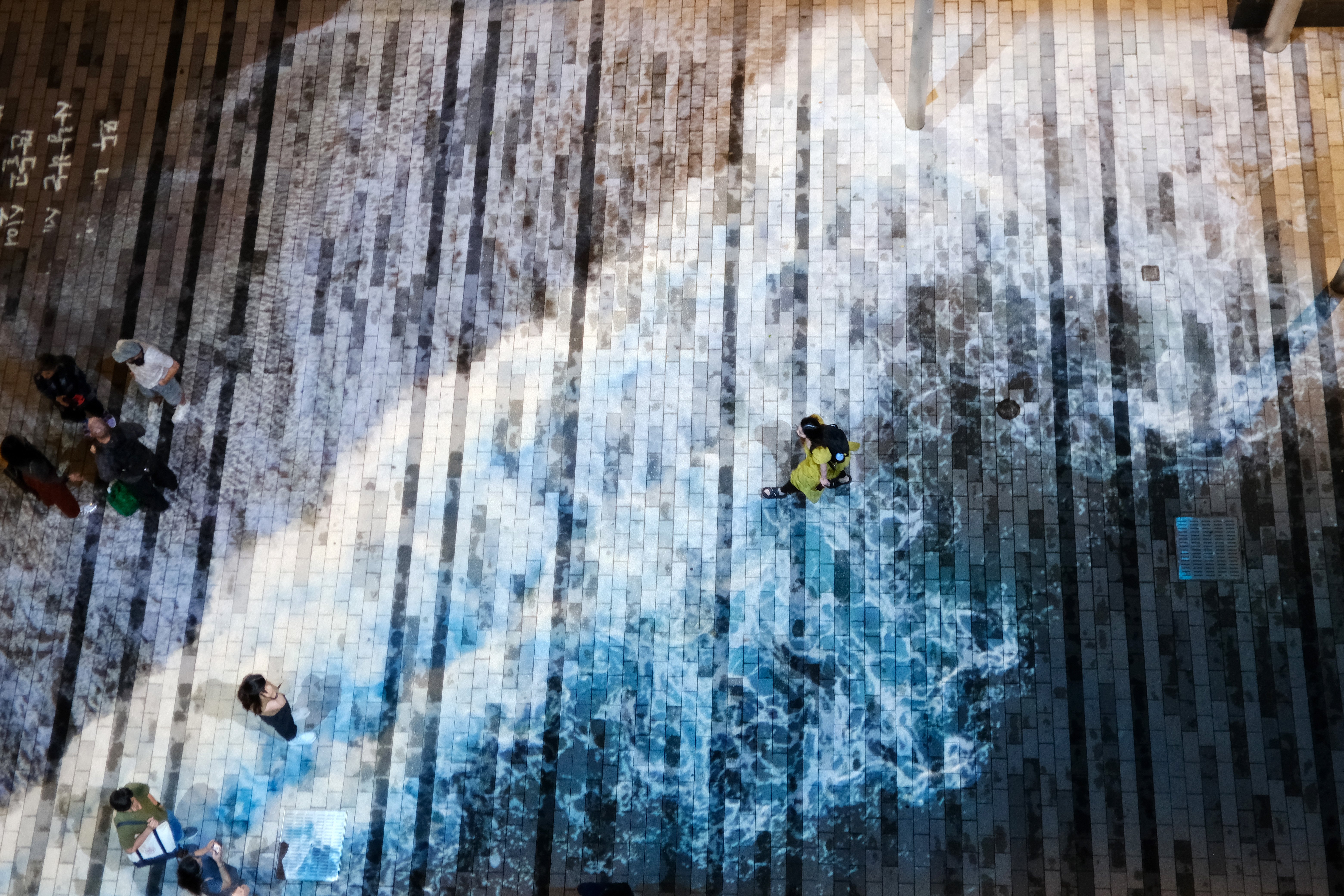 Ocean of Dreams immersive public art projection